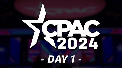 LIVE REPLAY: CPAC Day One Kicks Off Ft. Byron Donalds, Ben Carson, and Lara Trump - 2/22/24