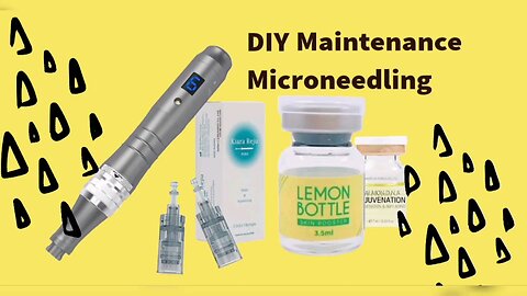 diy maintenance microneedling- lemon bottle skin Booster- Kiara Reju- Dr Drawing Salmon DNA