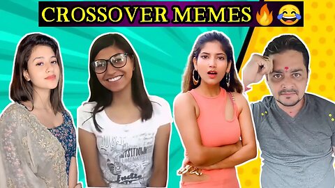 Crossover Memes Trending Memes Indian Memes Compilation Ashudii Editx