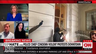 CNN January 6 GREAT points about Peaceful Protesters & Police Brutality