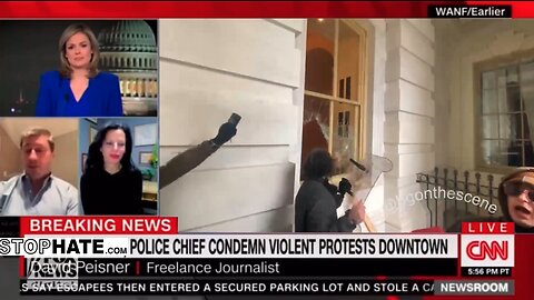 CNN January 6 GREAT points about Peaceful Protesters & Police Brutality