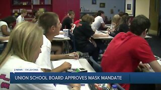 Union School Board Approves Mask Mandate