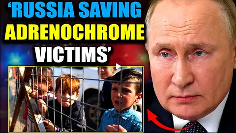 Putin Vows To Shut Down Hollywood Adrenochrome Supply Chain (related links in description)