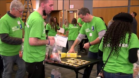 Volunteers come together at UW-Parkside to honor MLK's legacy