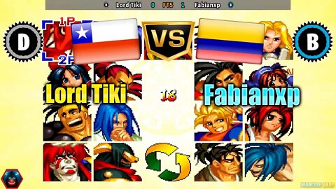 Samurai Shodown IV (Lord Tiki Vs. Fabianxp) [Chile Vs. Colombia]