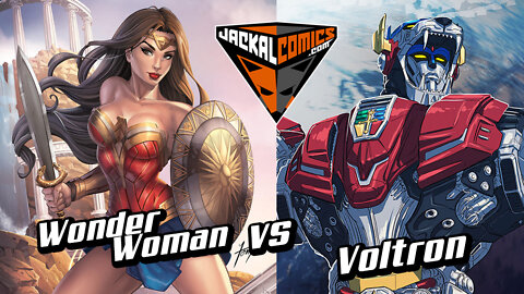 WONDER WOMAN Vs. VOLTRON - Comic Book Battles: Who Would Win In A Fight?