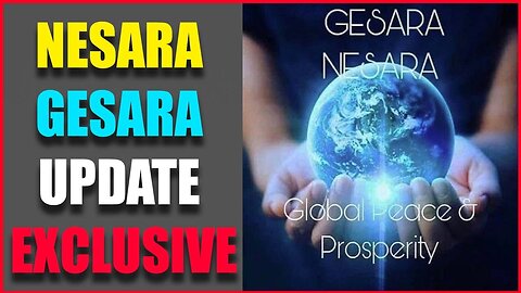 SHOCKING NEWS | NESARA GESARA UPDATE EXCLUSIVE TODAY - TRUMP NEWS