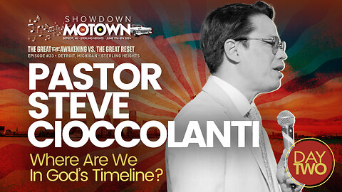 Pastor Steve Cioccolanti | Pastor Steve Cioccolanti Speaks At ReAwaken America Tour Detroit, Michigan! Join Navarro, Flynn, Eric Trump & Team America At Oct 18-19 Selma, NC ReAwaken! Request Tix Via Text 918-851-0102