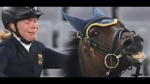 2021 Olympic Horse Punch - What Horse Are Subjected To In All Sports/Events - Saint Boy Tried