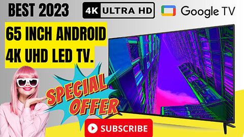 65 inch Android 4K UHD LED TV || Brand Reintech || Reintech Big Size 65'' Inch LED TV