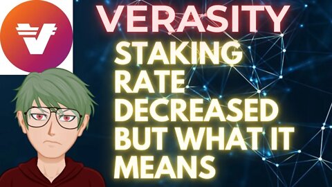 VERASITY STAKING RATE UPDATE FOR 2022 - 2023 AND WHAT IT MEANS #verasity #vra