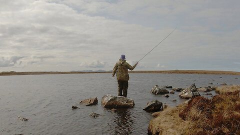 Fantastic wet flies and the first Lewis trout of the season