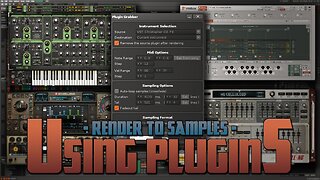 Using Plugins - Render To Samples