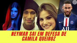 Neymar sai em defesa de Camila Queiroz e alfineta 'Verdades Secretas'