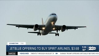 Jetblue seeks to spoil Frontier's bid to buy Spirit Airlines