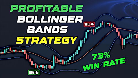 PROFITABLE Bollinger Band Trading Strategy 73% WIN RATE