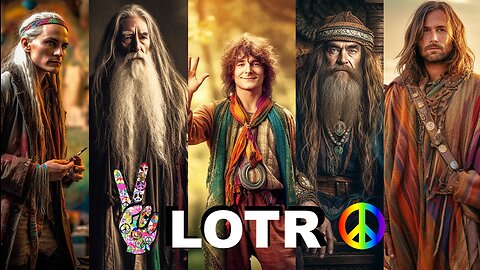 LOTR as HIPPIES