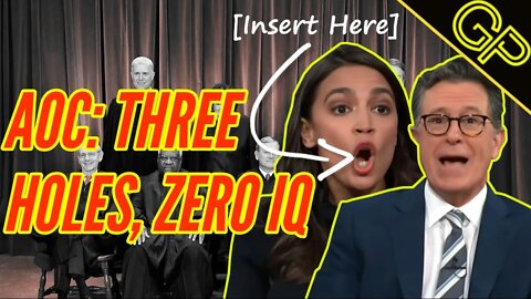 AOC Rewrites American History w/ Stephen Colbert