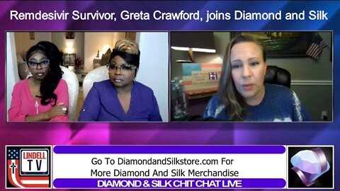 Remdesivir Survivor, Greta Crawford, joins Diamond and Silk
