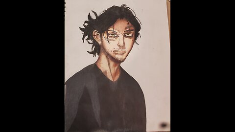 My drawing of Shōto Aizawa