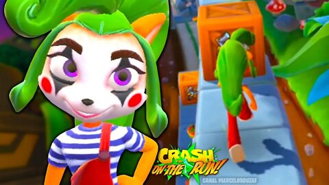 Crash On The Run | Coco Palhaça Gameplay