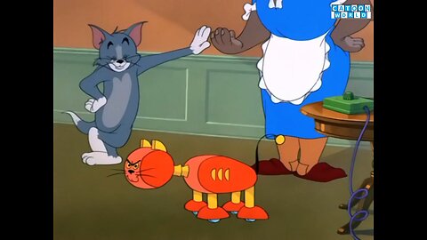 Tom&Jerry Episode Push Button Kitty Full Watch.(Cartoon World)