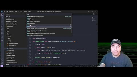 Visual Studio Code ROS Extension - Season 1 Episode 3 - Using with ROS1