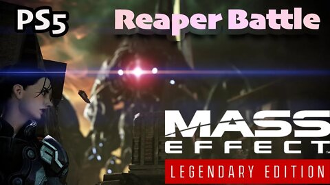 Thresher Maw vs Reaper #shorts Mass Effect 3 Legendary Edition