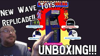 Ghost N' Goblins Replicade Arcade Game UNBOXING!! From New Wave Toys