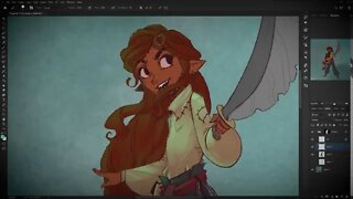 Coloring A Pirate!