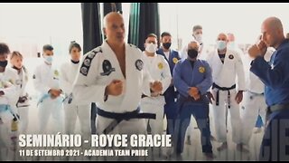 Seminar with UFC legend Royce Gracie