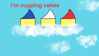 I’m cupping cakes