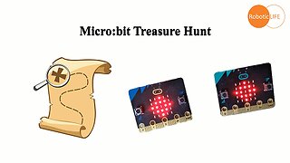 micro:bit game - Treasure hunt game