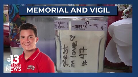 UNLV student-athlete death feels 'unreal,' vigil and memorial created on campus