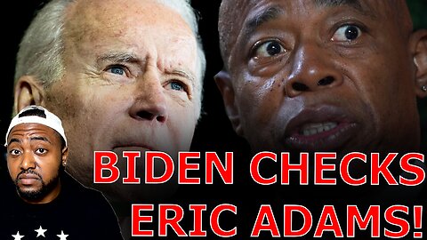 Eric Adams ABANDONS White House Visit After Biden FBI RAIDS His Campaign Fundraising Operation!