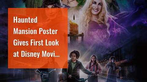 Haunted Mansion Poster Gives First Look at Disney Movie Remake