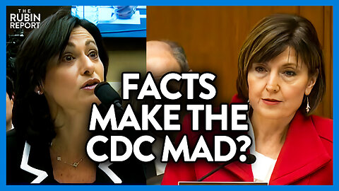 CDC Head Gives a Infuriating Response When Confronted w/ New Mask Data | DM CLIPS | Rubin Report