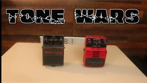 Tone Wars Boss Metal Zone Vs Behringer UM100