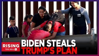 BIDEN's New Immigration Plan Ripped FromTRUMP's Old Playbook; Dems BALK, GOP SQUAWKS