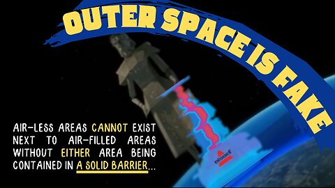 👀 Outer Space Is Fake 🗣 Gravity Needs A FORCE To Work/Exist, But Gravity Is Not A Force At ALL