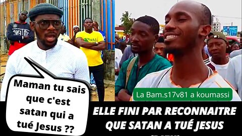 🔴Cette maman chretienne reconnais que satan a tué Jesus christ (Dieu) II La Bam.s17v81 a koumassi🔥😱