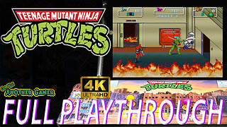 Teenage Mutant Ninja Turtles (1989) [Arcade] 🕹🔥 Intro + Gameplay (full playthrough)