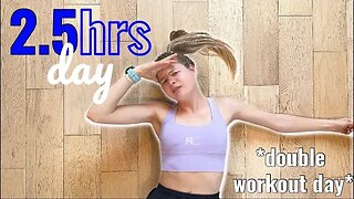 Two Workouts, One Day || Hard Training Day in the Life