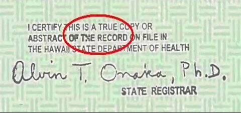 7 Monumental Problems with the 'Barack Hussein Obama Birth Certificate'