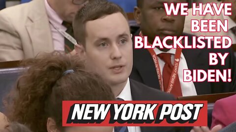 #BREAKING: Biden White House EXPOSED for Blacklisting the New York Post!