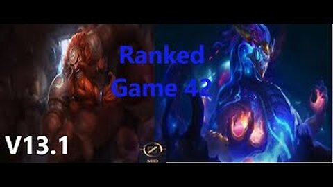 Ranked Game 42 Gragas Vs Aurelion Sol Mid League Of Legends V13.1