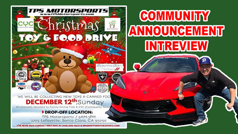 Xmas Toys Food and Dyno Day Drive Announcement 12-18-2021