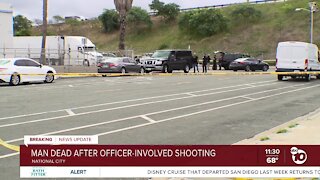 Man dead after officer-involved shooting in National City