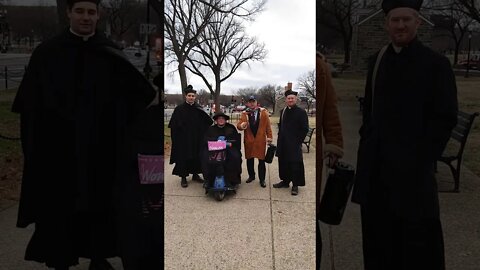 Jan. 6, 2021 Lech Alex Bajan pro Trump rally Save America meeting Catholic priests from Kentucky
