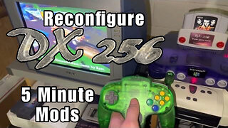 N64 DX256 5min mod: Use originals, backups Nintendo 64 Bung Super Game Saver Doctor V64jr jr512 CD64